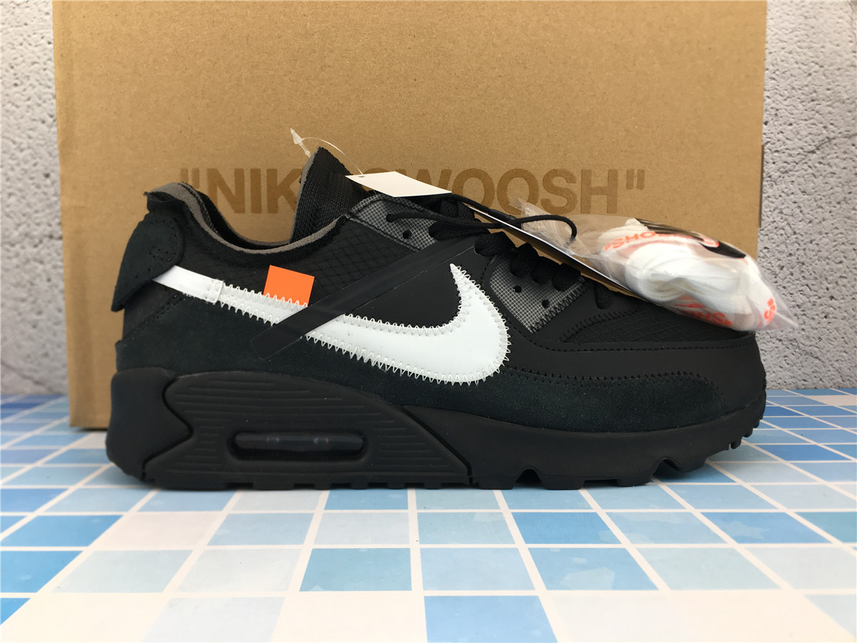 Off-White x Air Max 90 Black AA7293 001